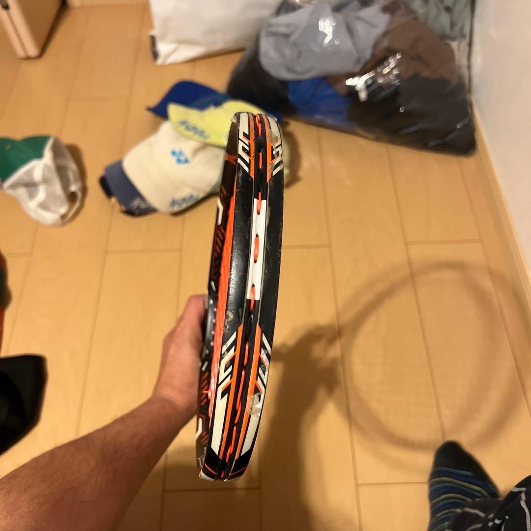 プロスタッフ テニスラケット 黒/赤