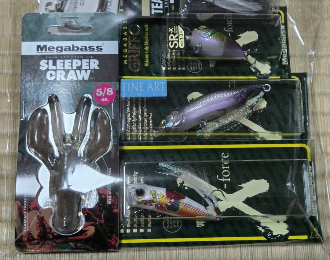 早い者勝ち❤️ レア商品‼️ メガバス 福袋 2026 バス用　2点セット！