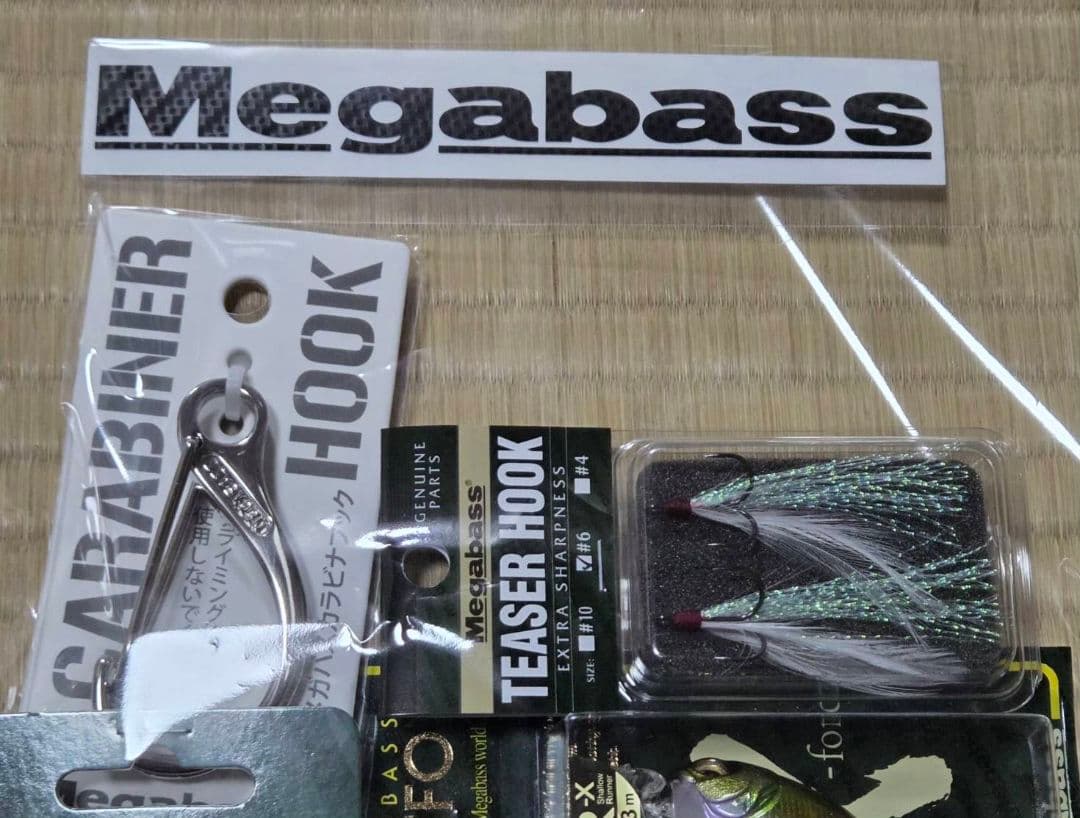 早い者勝ち❤️ レア商品‼️ メガバス 福袋 2026 バス用　2点セット！