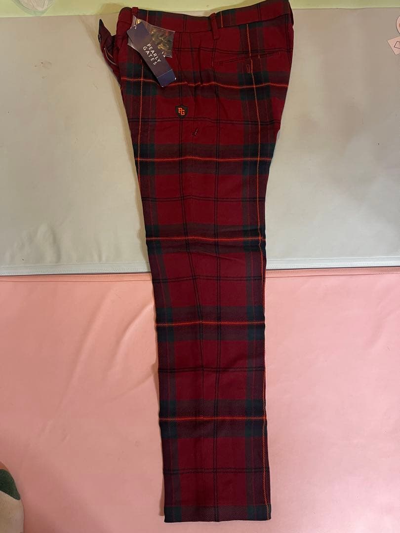 (新品未使用・タグ付き)パーリーゲイツ　ストレッチ 5寒さ対策バッチリ