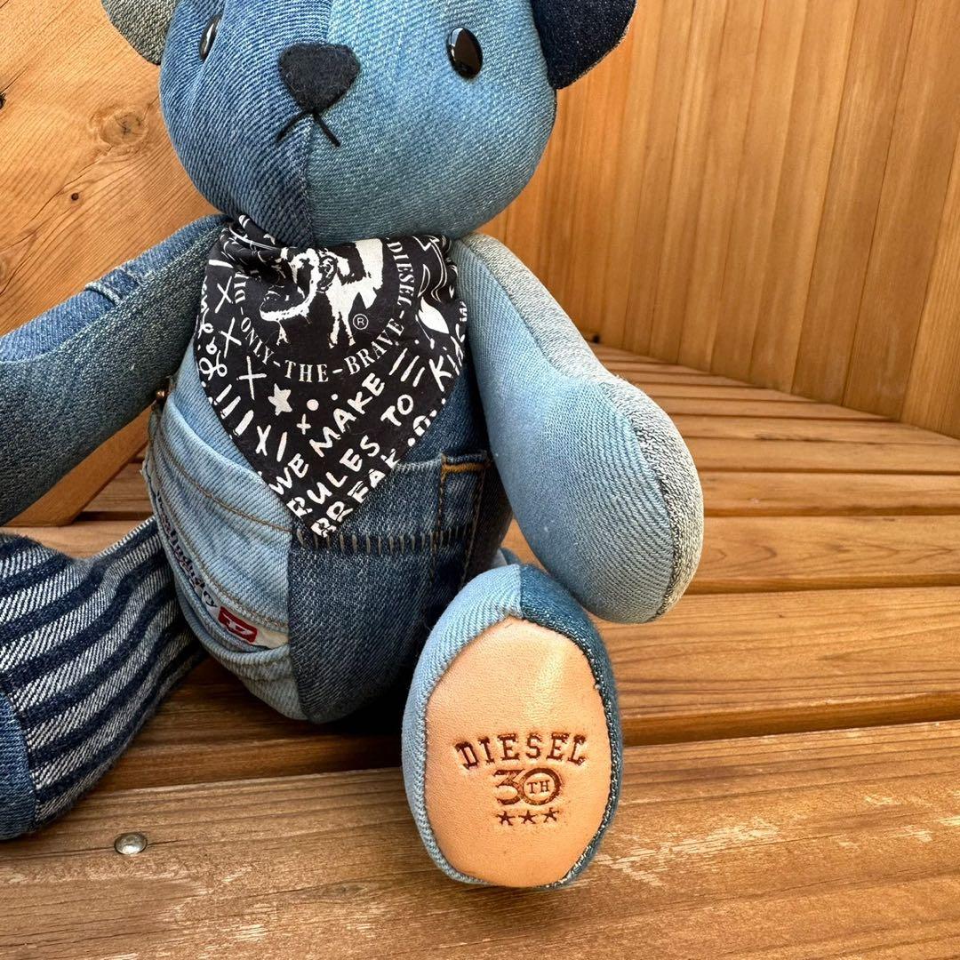 DIESEL 30周年記念 日本限定 100体限定 デニム再構築 テディベア