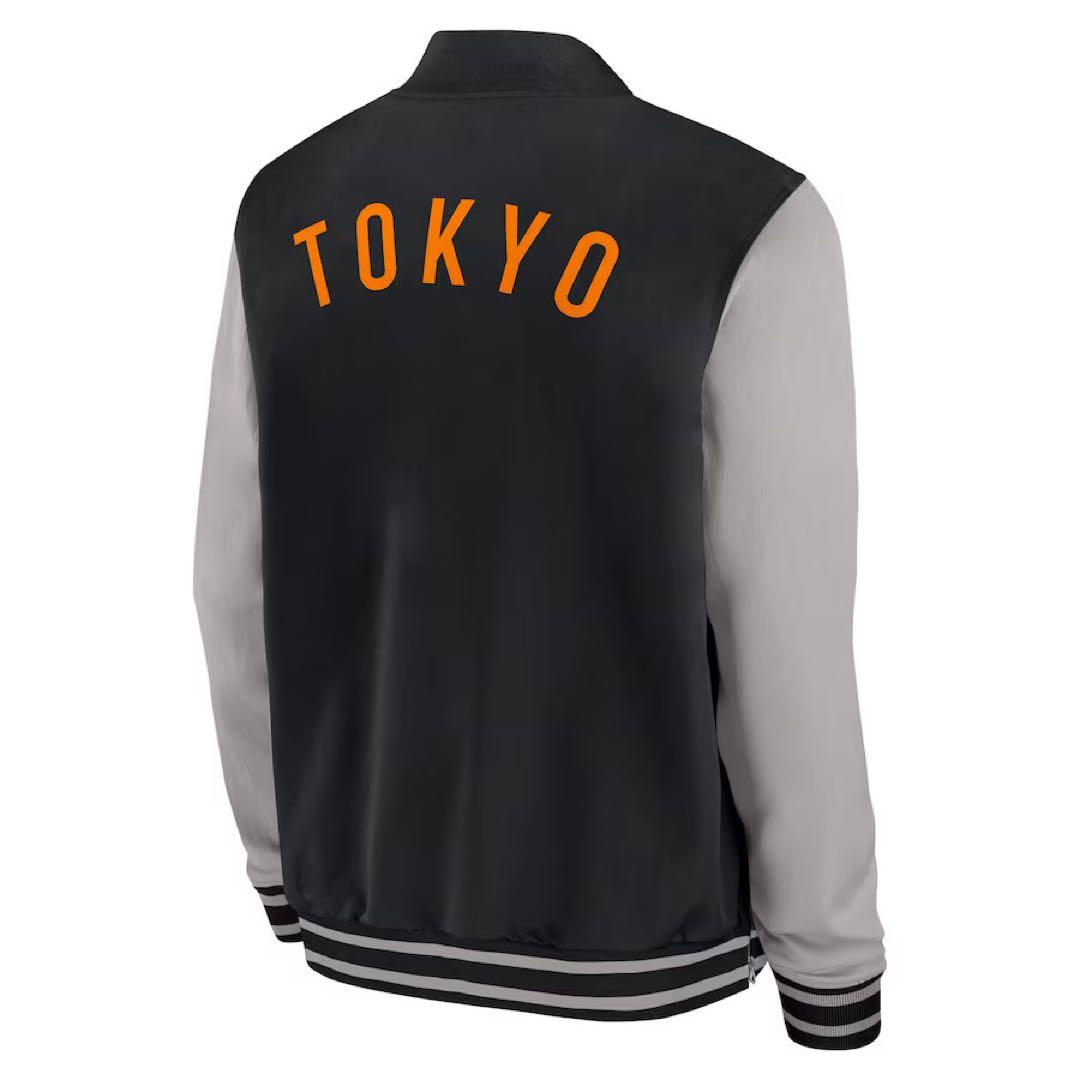 専用　読売ジャイアンツ ナイキ ブラック×グレー グラウンドコート L