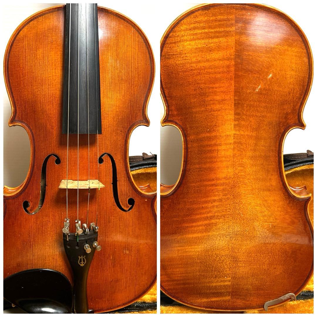 【美虎杢】K. SHIMORA NO.120 4/4 バイオリン　ドイツ製