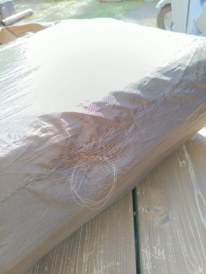 ビジョンピークス フォールディング テントマット 300 ブラウン