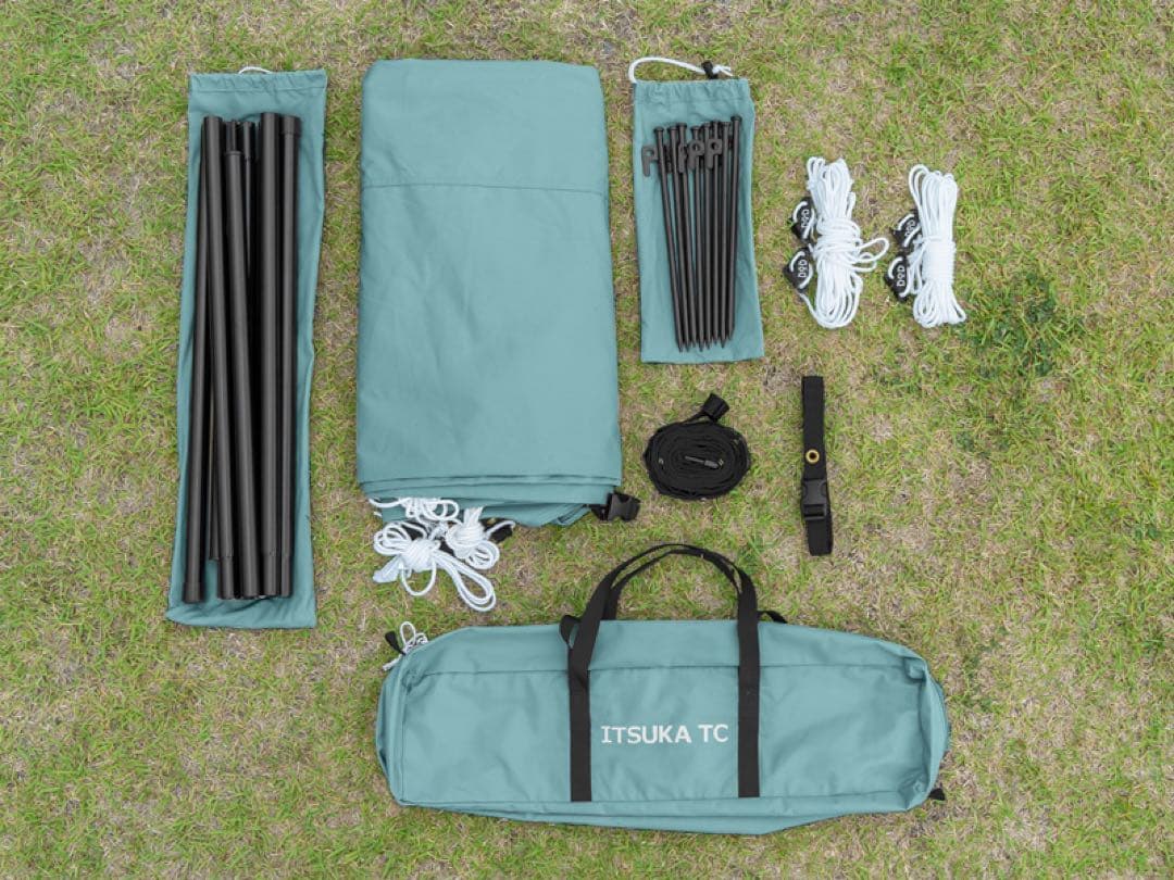 【美品】DOD いつかのタープTC ブルーグレー