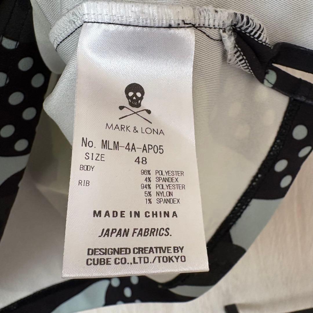 MARK&LONA マークアンドロナ　半袖ポロシャツシャツ　48