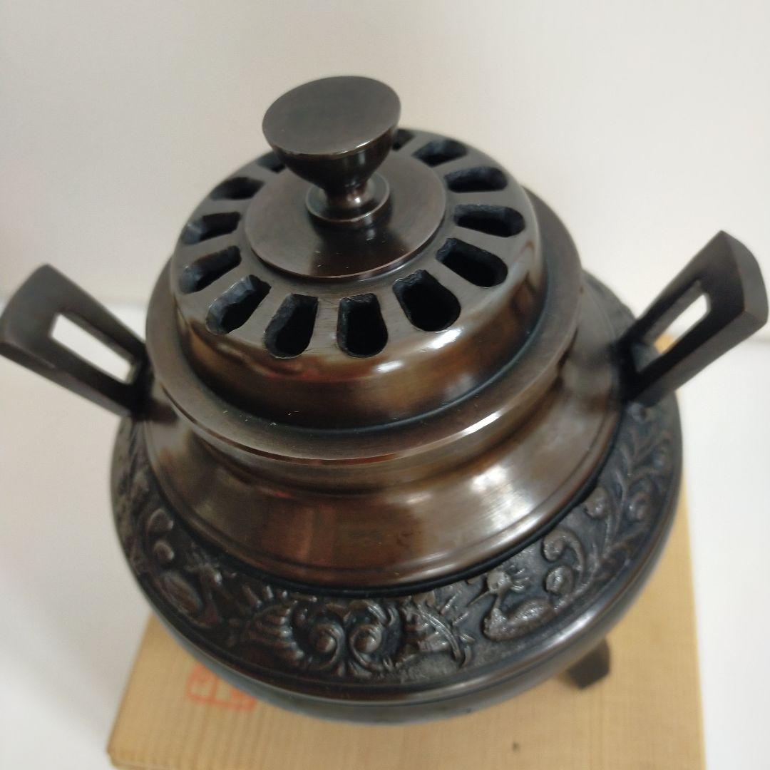 高岡銅器·鉄器　香爐　未使用