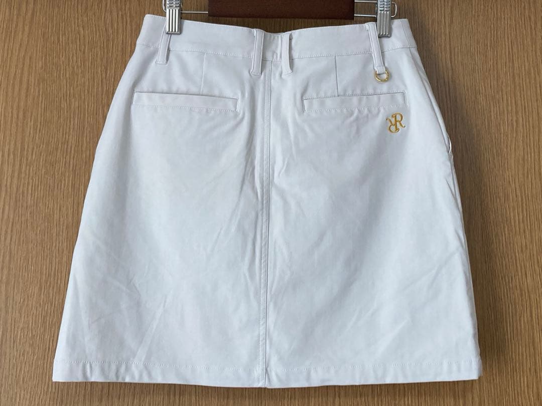 超美♡ レザレクション 2024 ゴルフ スカート S レディース ライトグレー