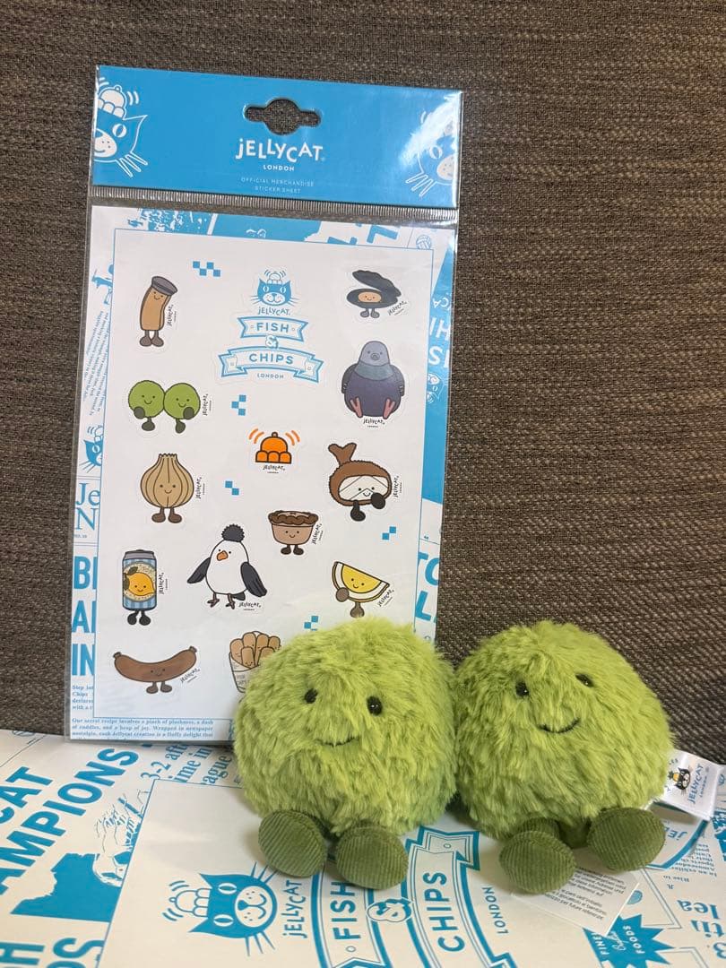  えんどう豆 peas ロンドン限定 ロンドン ジェリーキャット