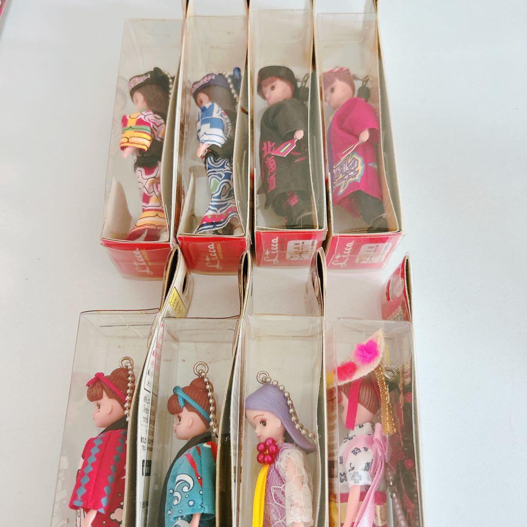 リカちゃん人形 8体セット キーホルダー　ストラップ