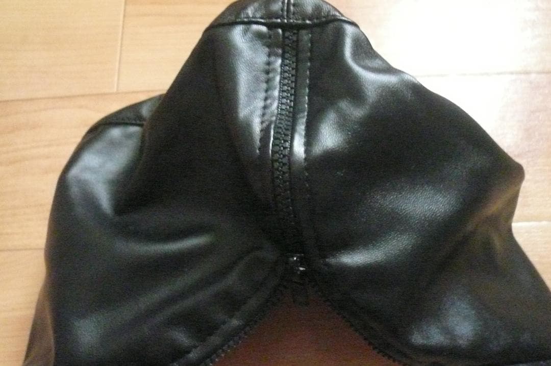 違った素材３種！全頭マスク レザー 、 ボンデージ ビザール コスプレ