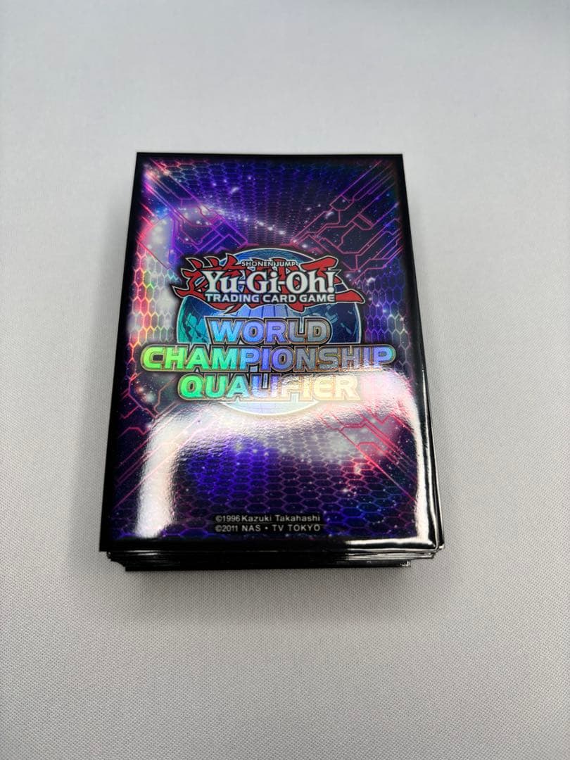 遊戯王　WCQ 紫　海外限定　公認　スリーブ　46枚