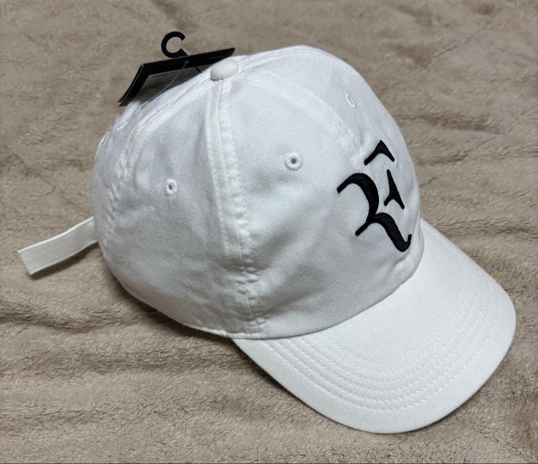NIKE RF CAP WHITE/BLACK フェデラー キャップ 新品