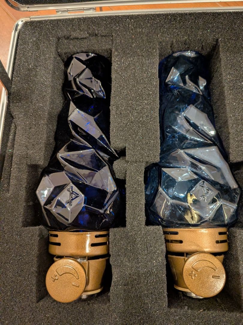 クラッシュアイス ルミエール イワタデンキ 5個セット 自作ケース