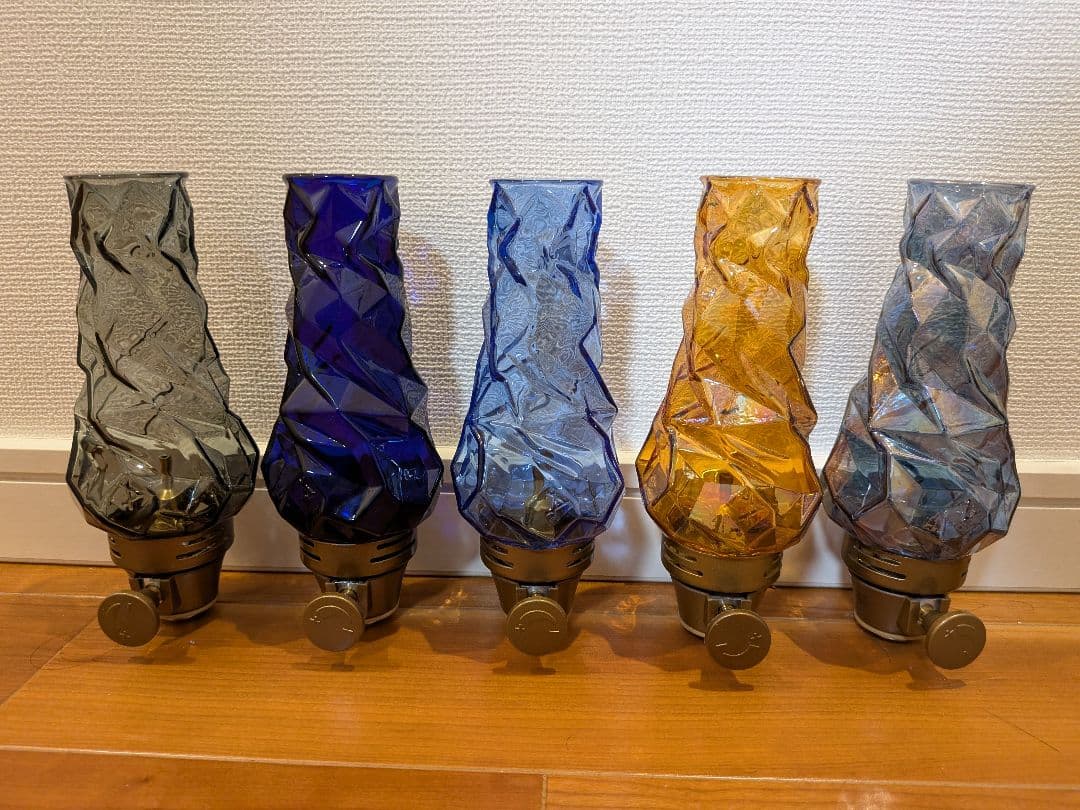 クラッシュアイス ルミエール イワタデンキ 5個セット 自作ケース