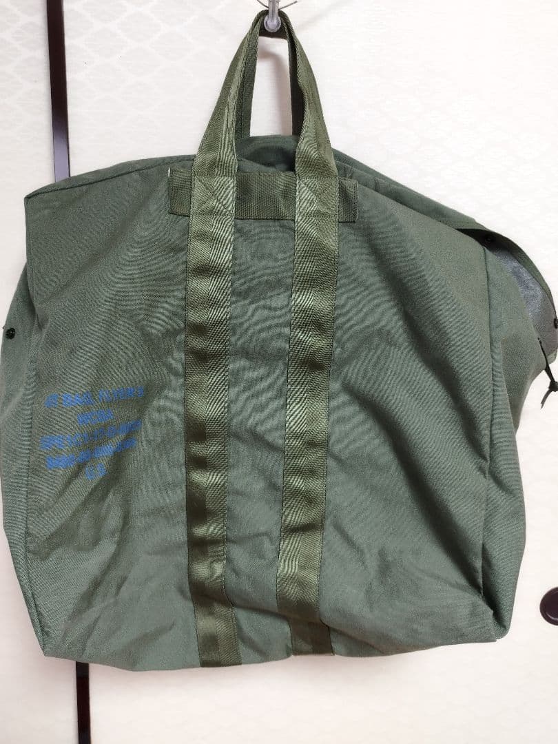 (4861)USAF.フライヤーズキットバッグ米軍実物　ユーズド　美品