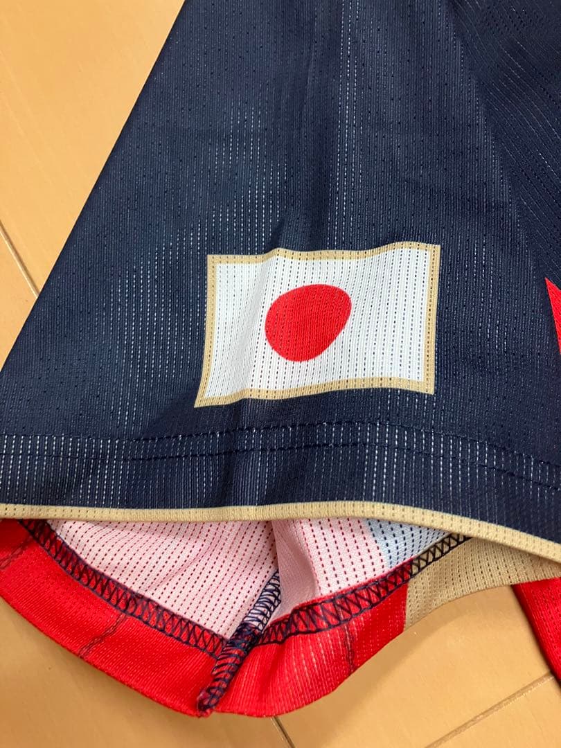 湯浅京己　阪神タイガース　侍ジャパン　ユニフォーム　レプリカ　ミズノ　WBC M