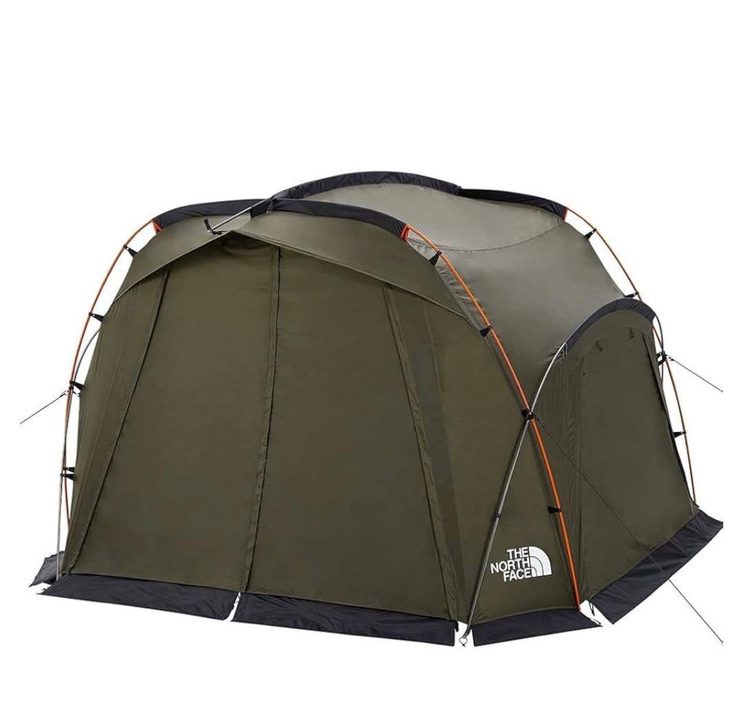 美品ノースフェイス　エバベース6 ネブラタープ6 フットプリント付テントとタープ