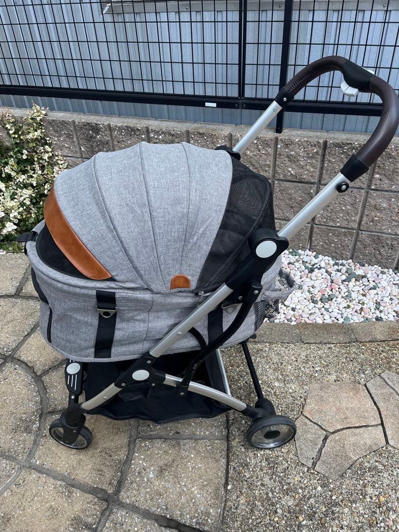 お値下げ‼️ペットカート 折りたたみ式　分離型