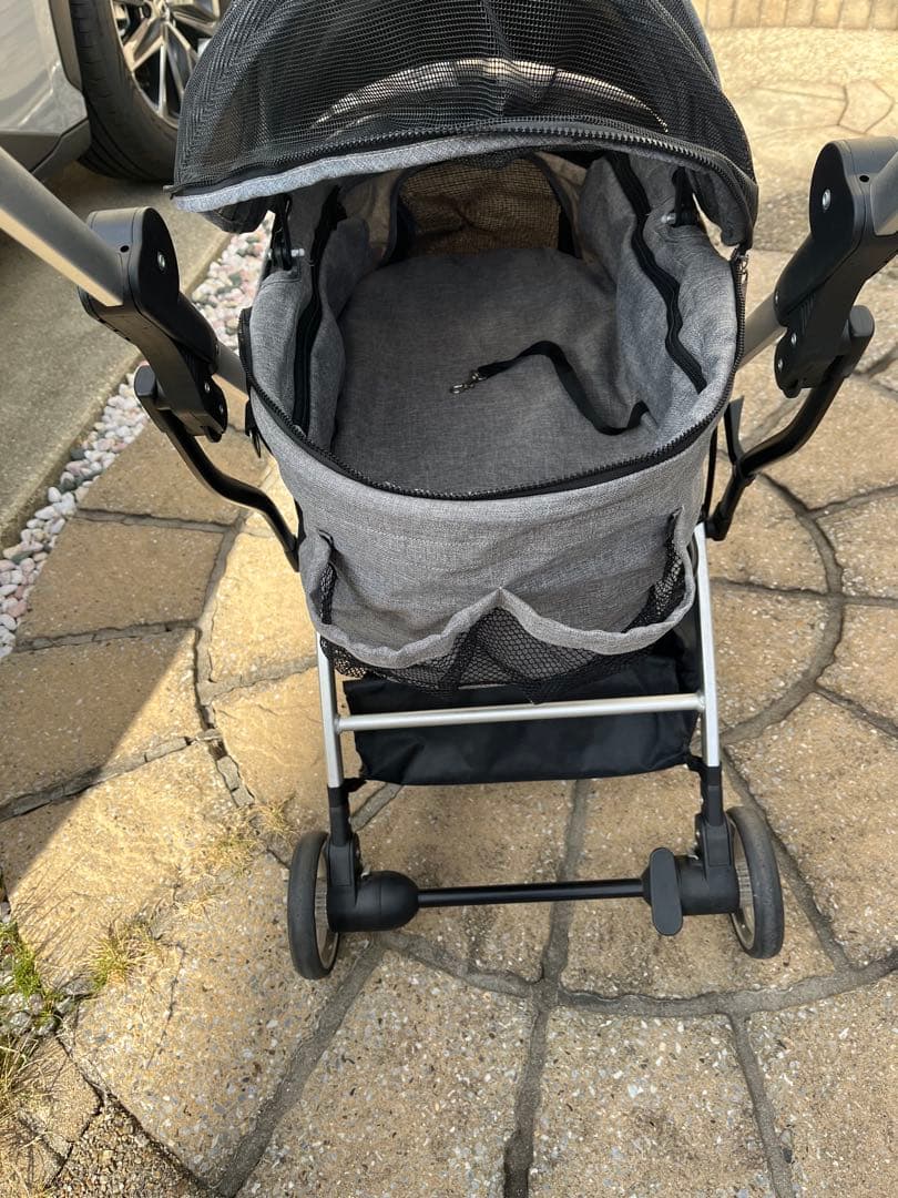 お値下げ‼️ペットカート 折りたたみ式　分離型