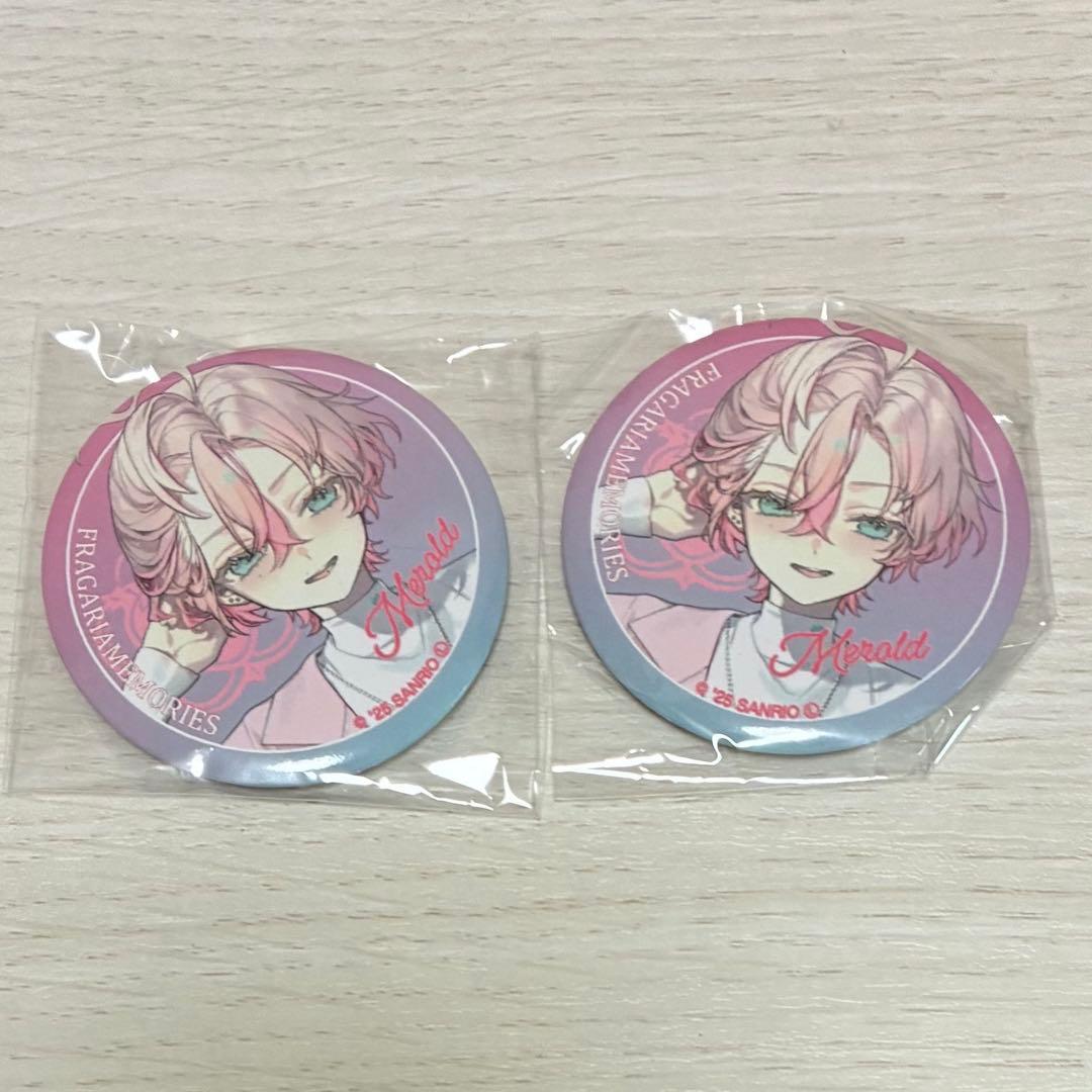 フラガリアメモリーズ JILL ジルスチュアート 缶バッジ メロルド