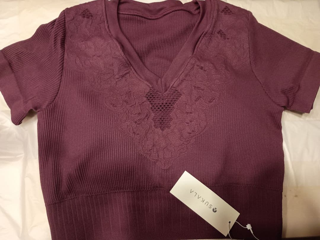 新品未使用SUKALAスカーラアクティブデイジートップスM