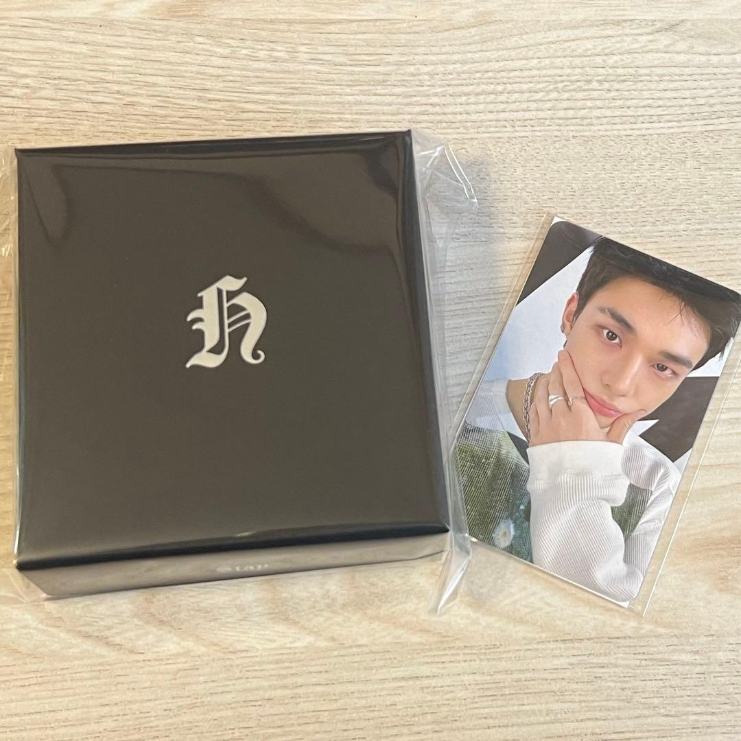 【即日発送可】オンライン特典付 スキズ　ヒョンジン　ネックレス