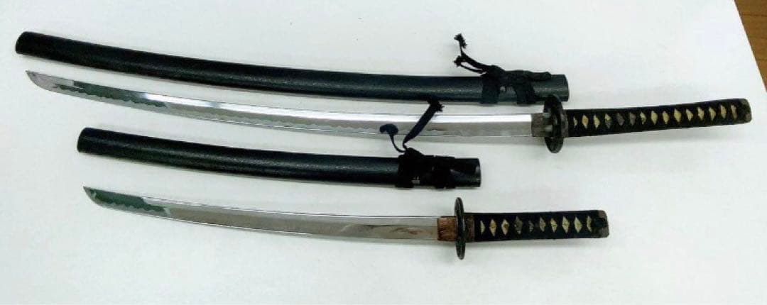 模造刀 太刀 脇差 台座 刀架 アンティーク