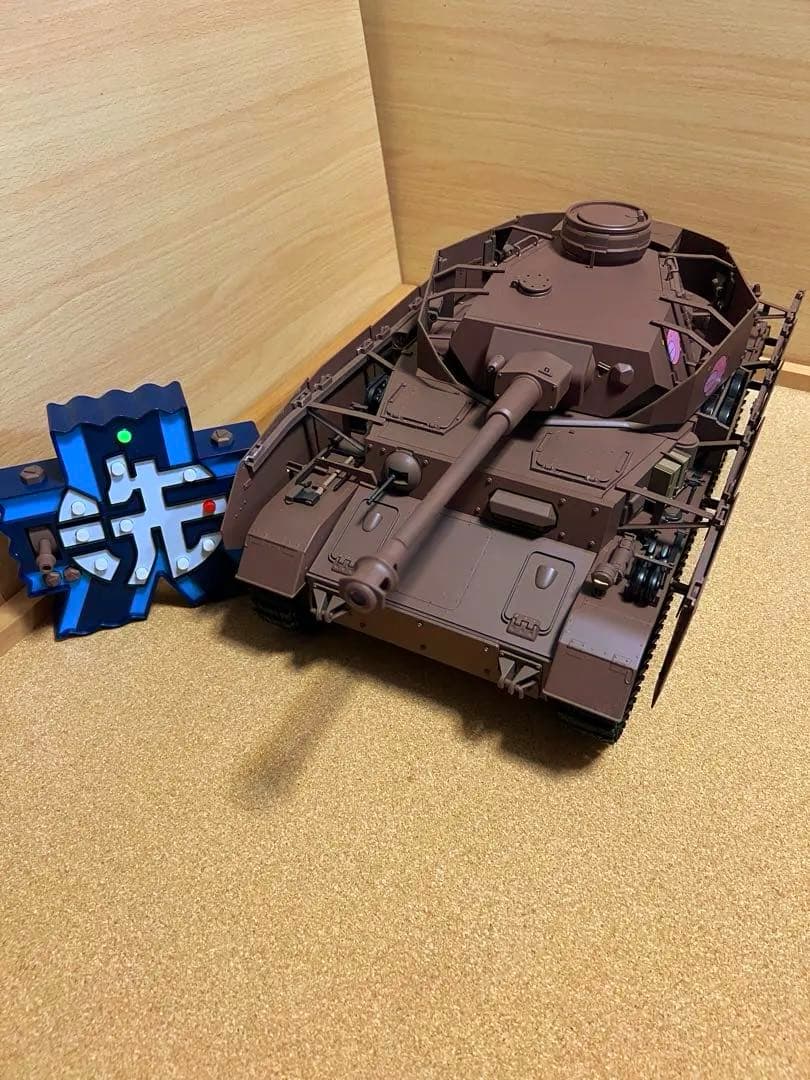 アシェット　週間　ガールズ&パンツァー　Ⅳ号戦車H型(D型改)をつくる　完成品