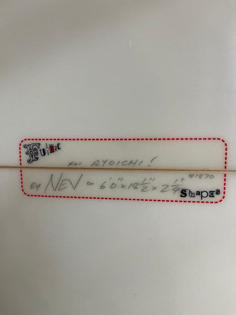 NEV ショートボード 6'0\"