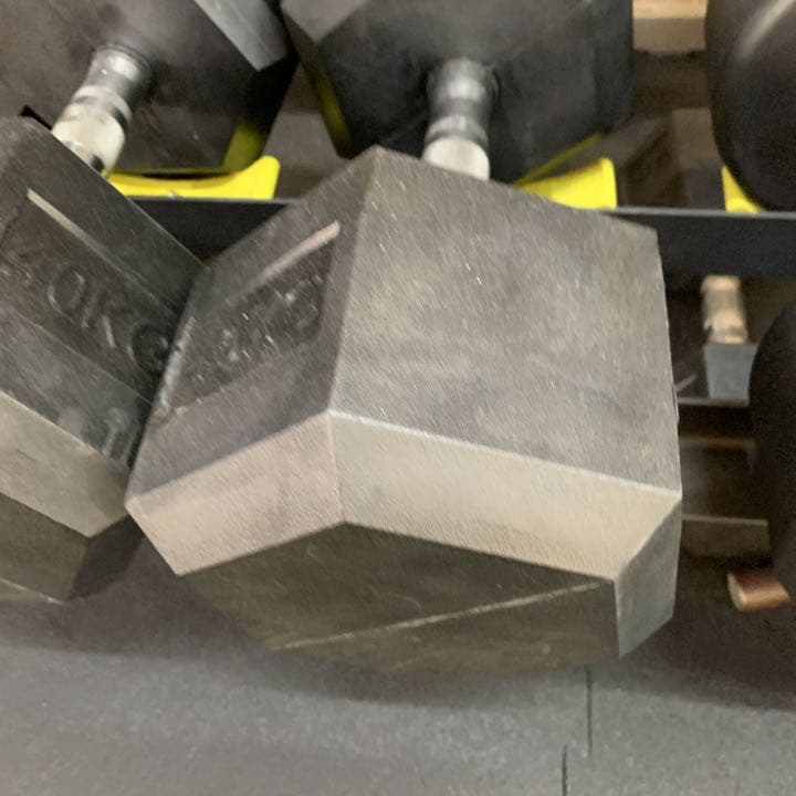 ラバーヘックス  ダンベル　25kg 30kg 35kg