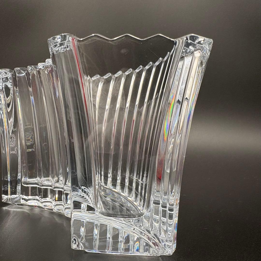 未使用 保管品 バカラ ミルニュイ ベース 185 花瓶 箱付き