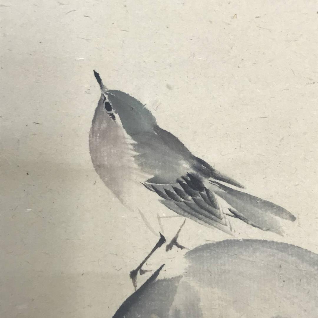 【真作】森川曽文/四季花鳥図/花鳥図/掛軸/名家伝来/AD-211