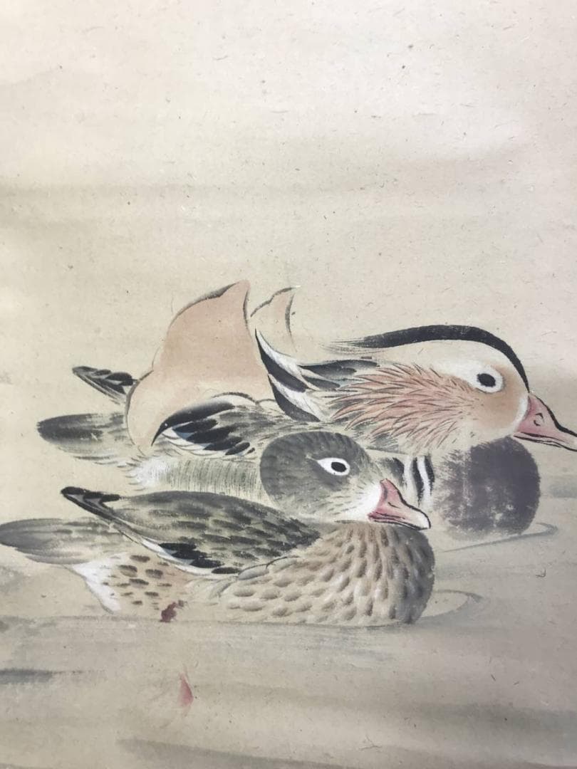 【真作】森川曽文/四季花鳥図/花鳥図/掛軸/名家伝来/AD-211