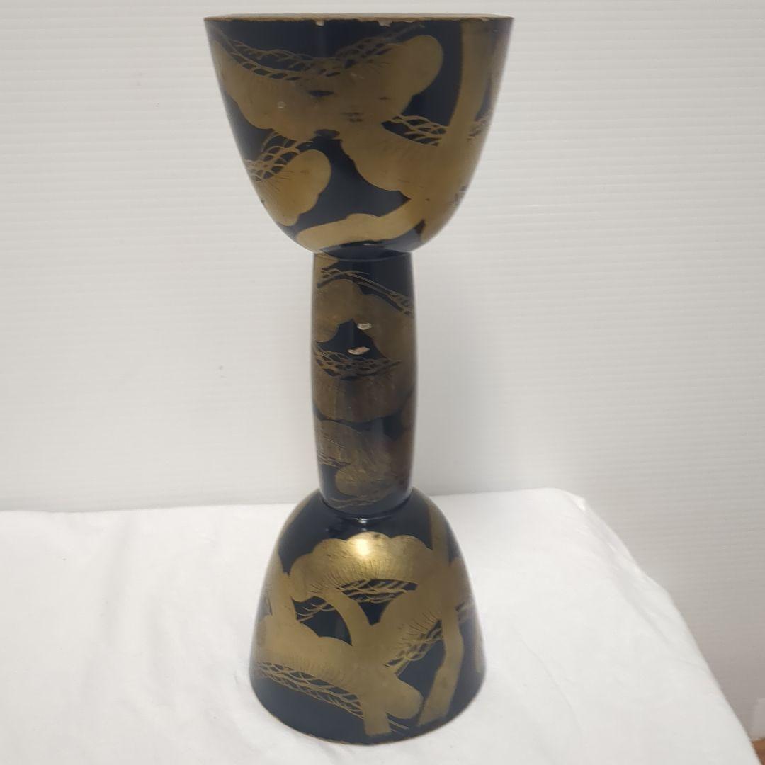 小鼓 松 鼓胴 時代和楽器 雅楽神楽能楽 蒔絵？