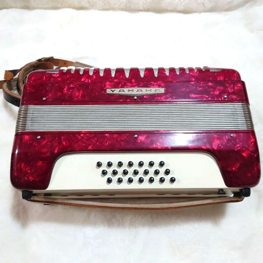 【昭和レトロ】YAMAHA アコーディオン 32鍵盤21ベース アンティーク