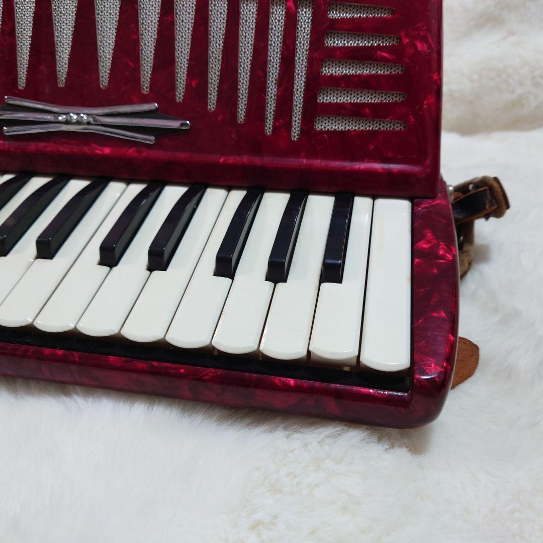【昭和レトロ】YAMAHA アコーディオン 32鍵盤21ベース アンティーク
