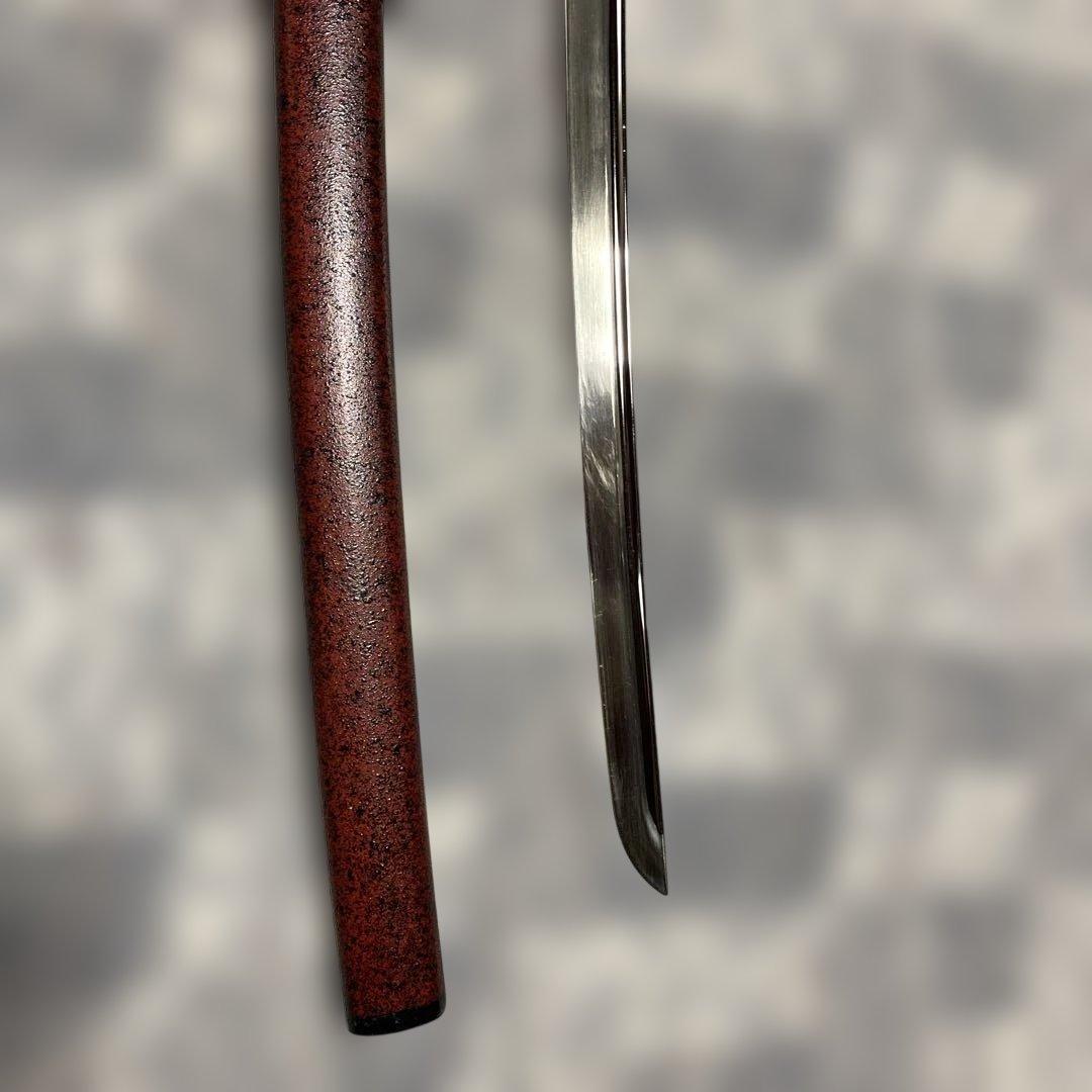 豪華模造刀(刀袋付) 坂本龍馬拵え 黒柄 龍彫透し丸鍔