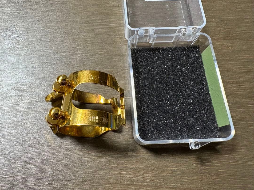 【プロ奏者選定】アルトサックスリガチャー　ハリソン　GP ドルチェ楽器オリジナル