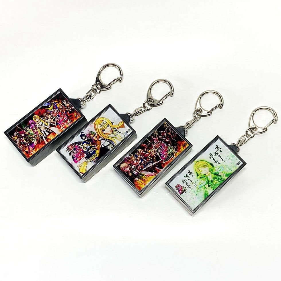 戦国乙女LEDパネルキーホルダーコンプリートセット