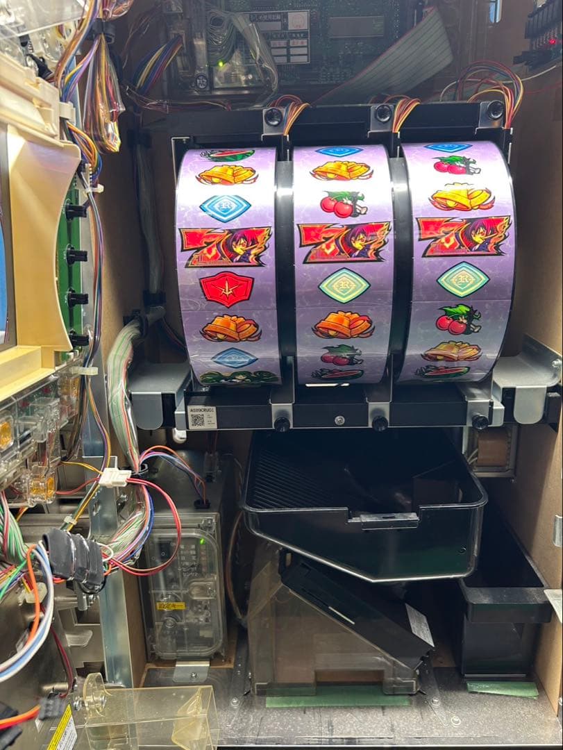 パチスロ実機 コードギアスZF 家庭用電源
