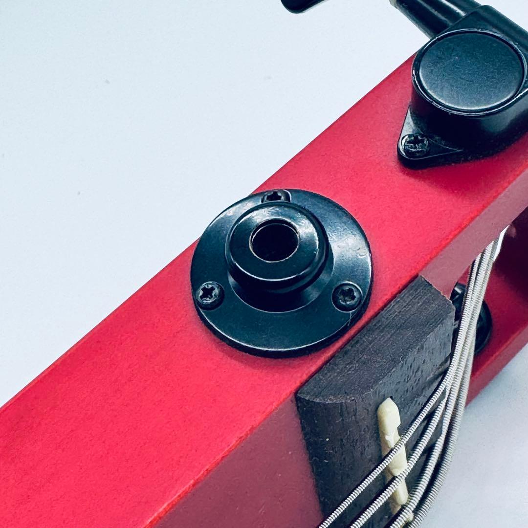 AnyGig エニィギグ 赤 トラベルベース エレキベース 現状品