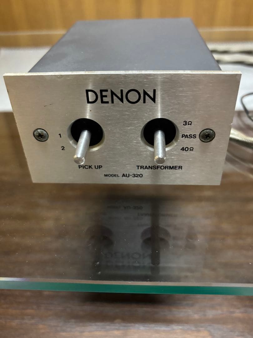 【美品】DENON AU-320 昇圧トランス 動作確認済