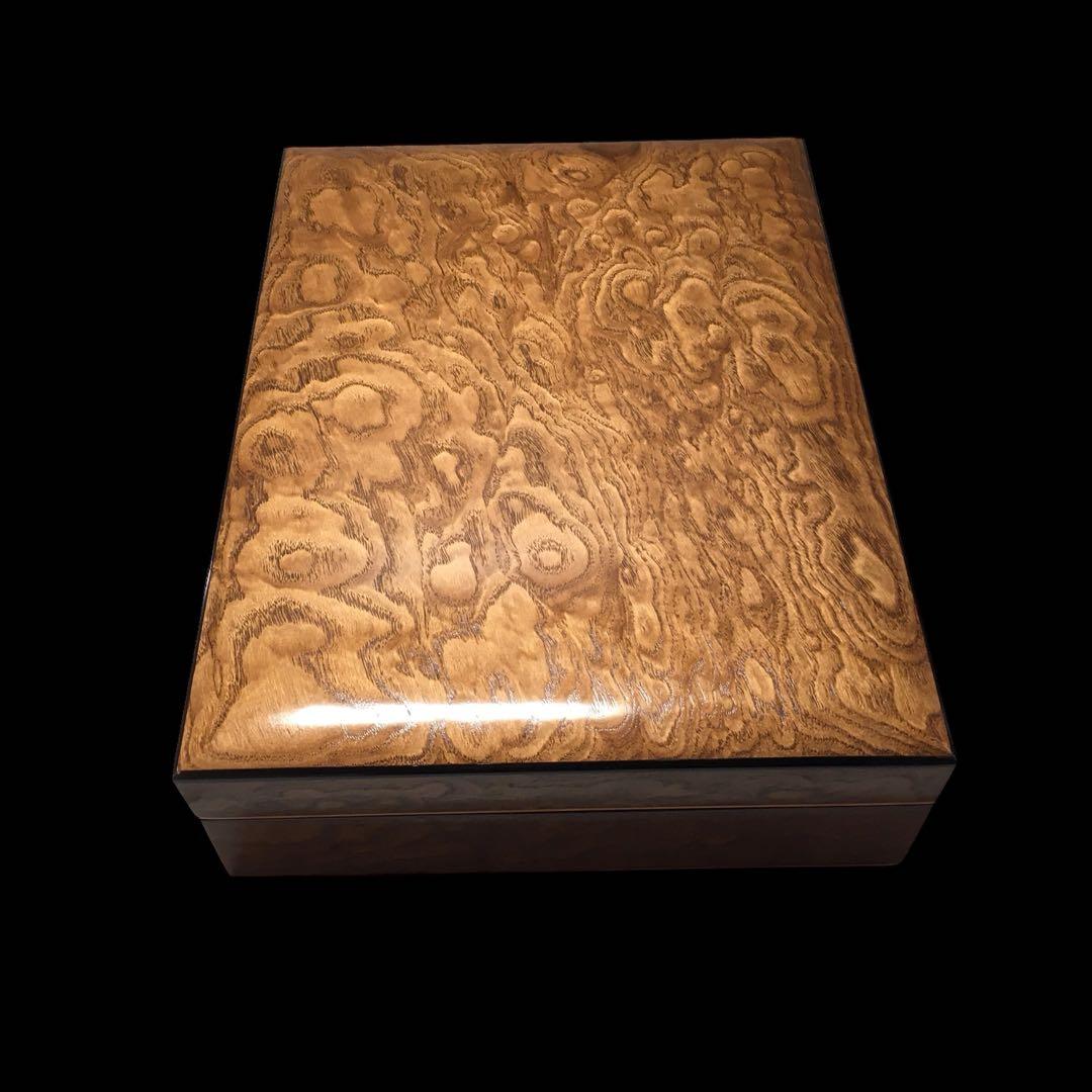 黄檗　オウバク　黄檗　キハダ　文箱　宝石箱　小物入れ　指物