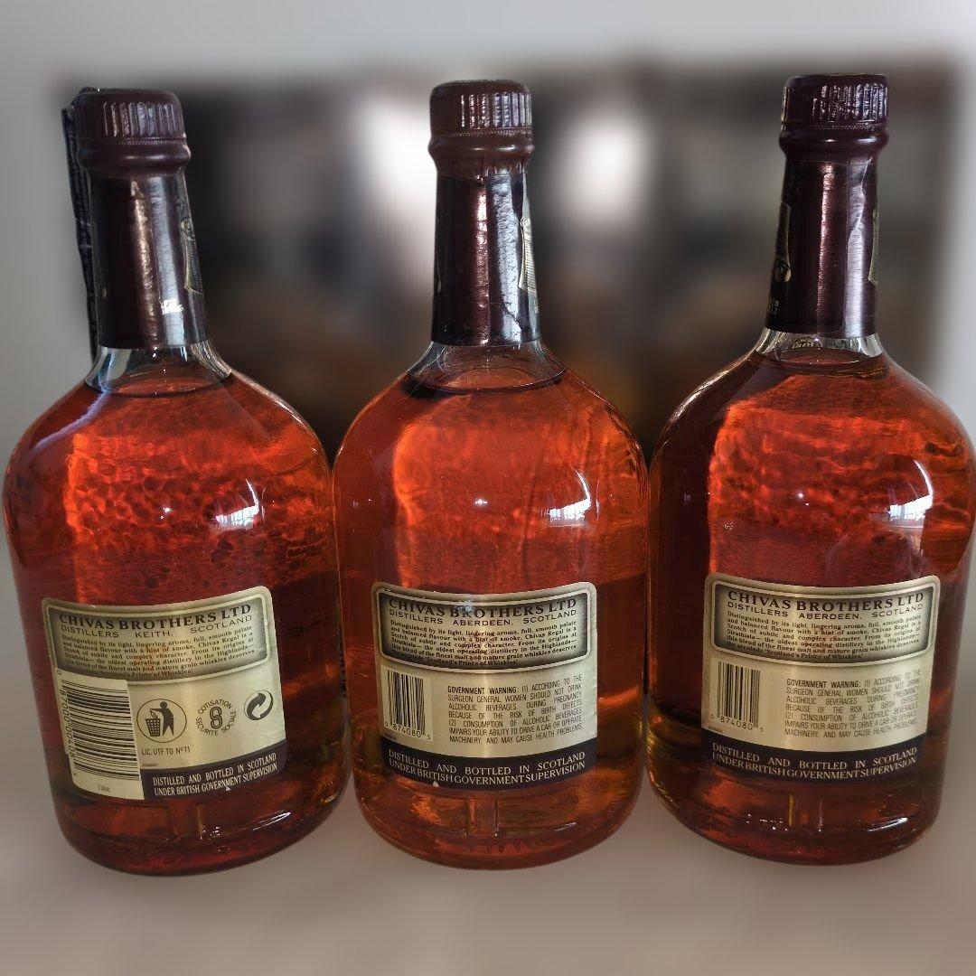 【1000ml×3本！】CHIVAS REGAL シーバスリーガル12年　未開栓