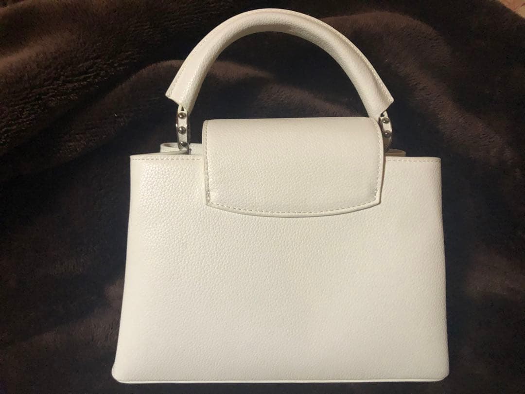 Louis Vuitton ルイヴィトン ホワイト ハンドバッグ ノベルティ