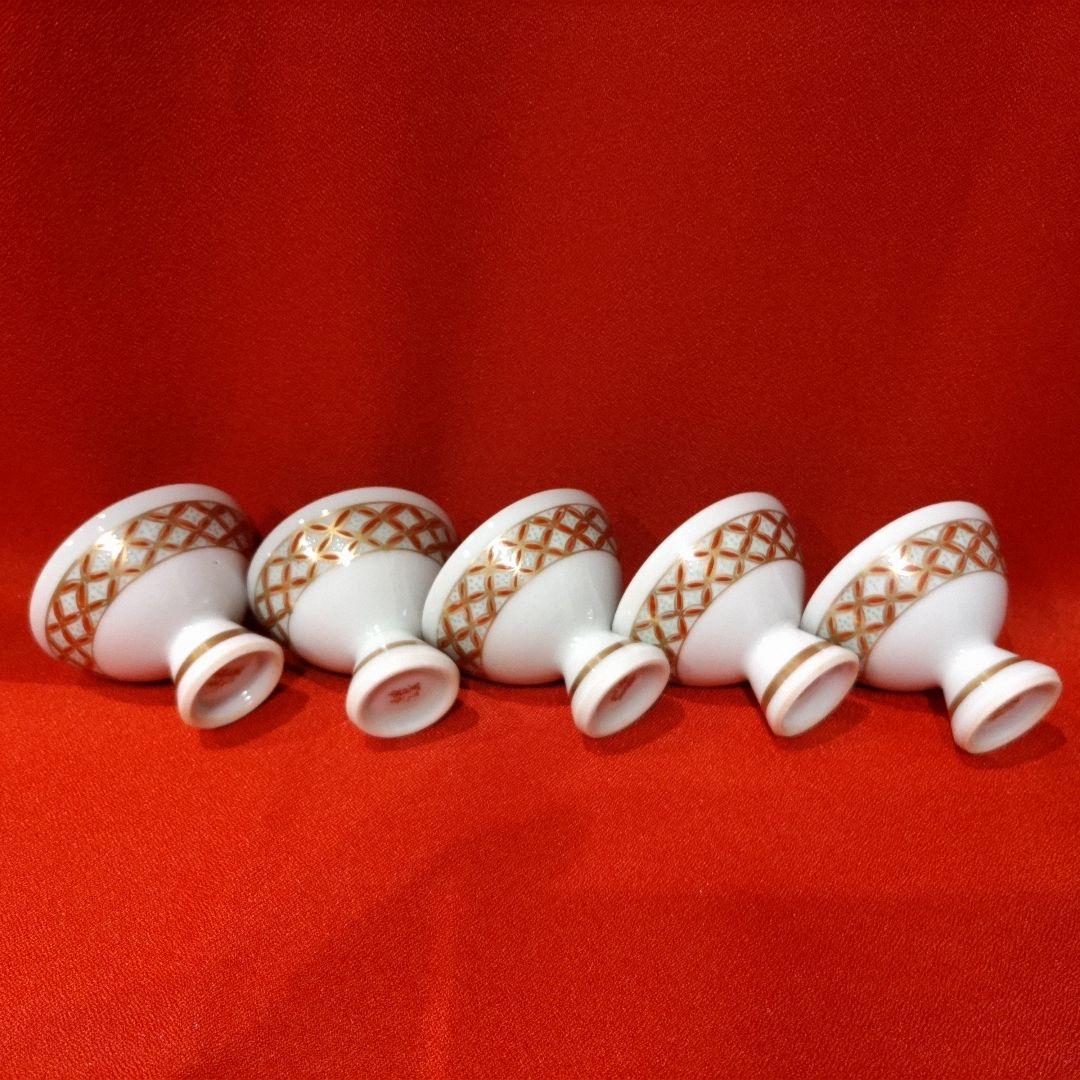 3代 須田菁華 酒器揃 七宝文 盃 5点 徳利2点 お猪口 酒盃 酒瓶