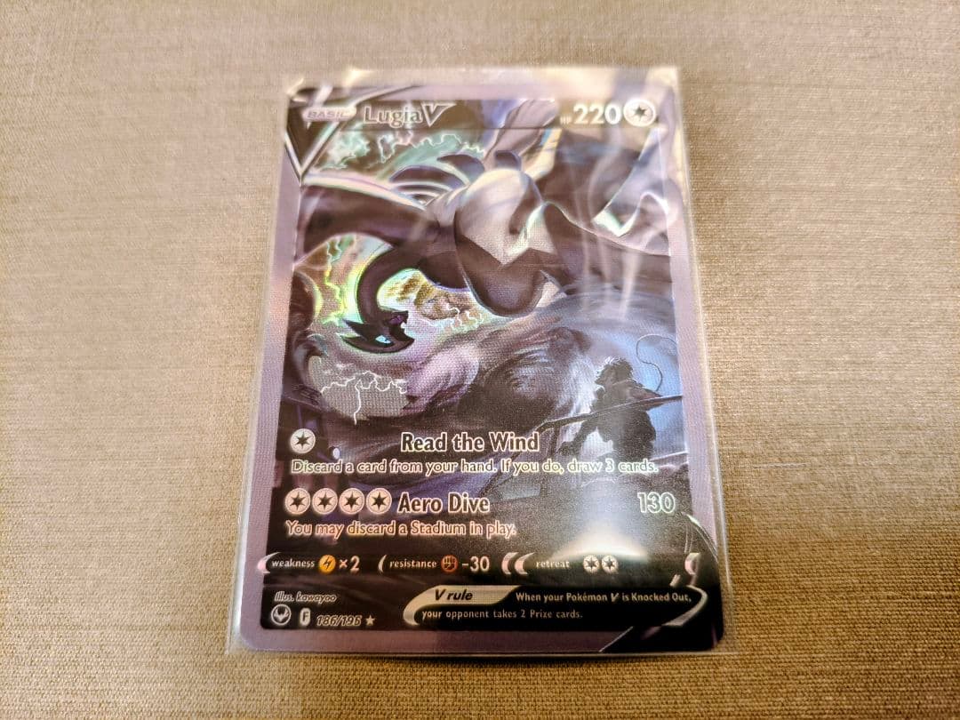 ルギアV 海外版　英語版　SR S12 110/098