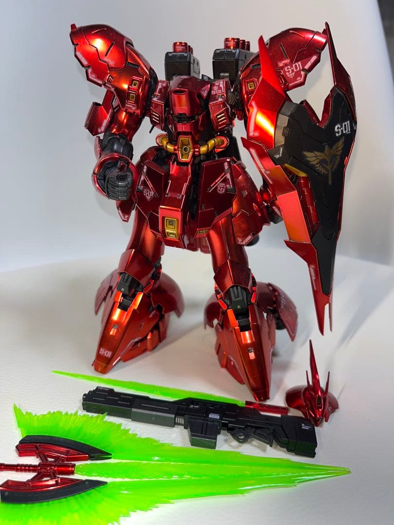 RG νガンダム　サザビー　ジャンク