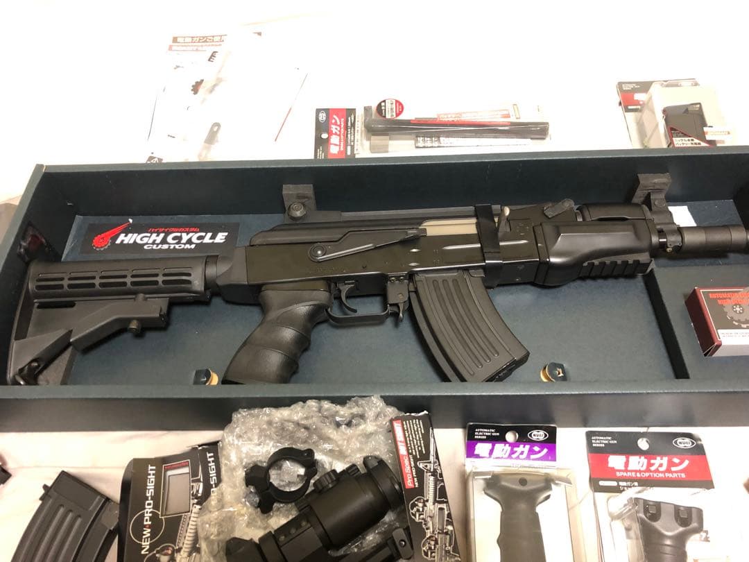 【東京マルイ】ハイサイクルカスタム　AK47HC 電動ガン　カスタム品多数